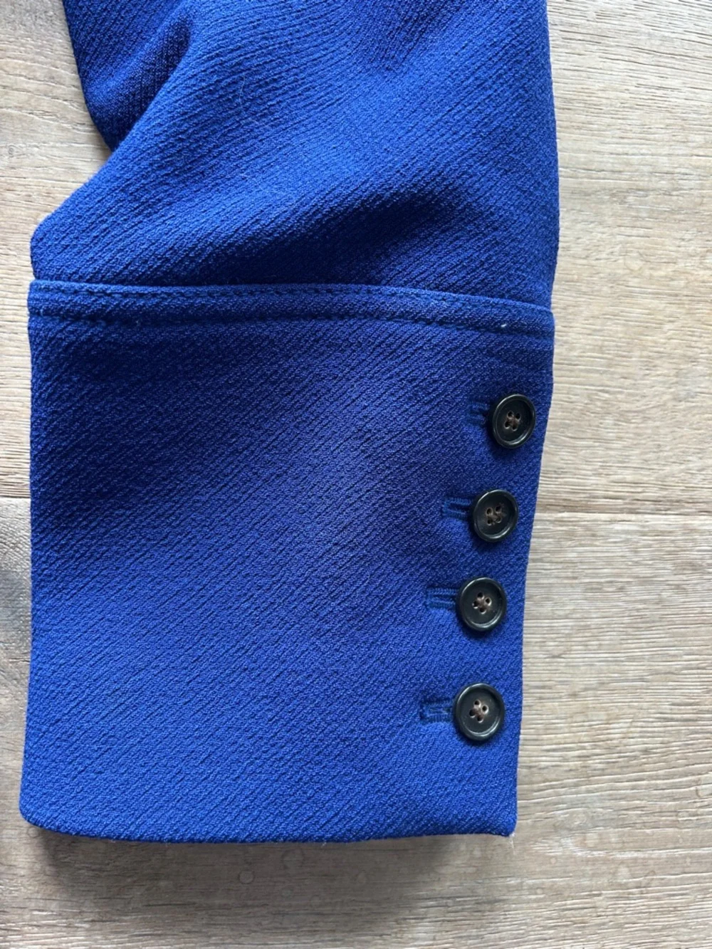 J. Crew Women’s Wool Coat - Royal Blue, Italy - Picture 3 of 6